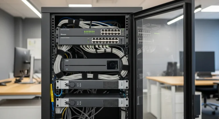 Designing Small Business Racks for Switches, NVR, and VoIP